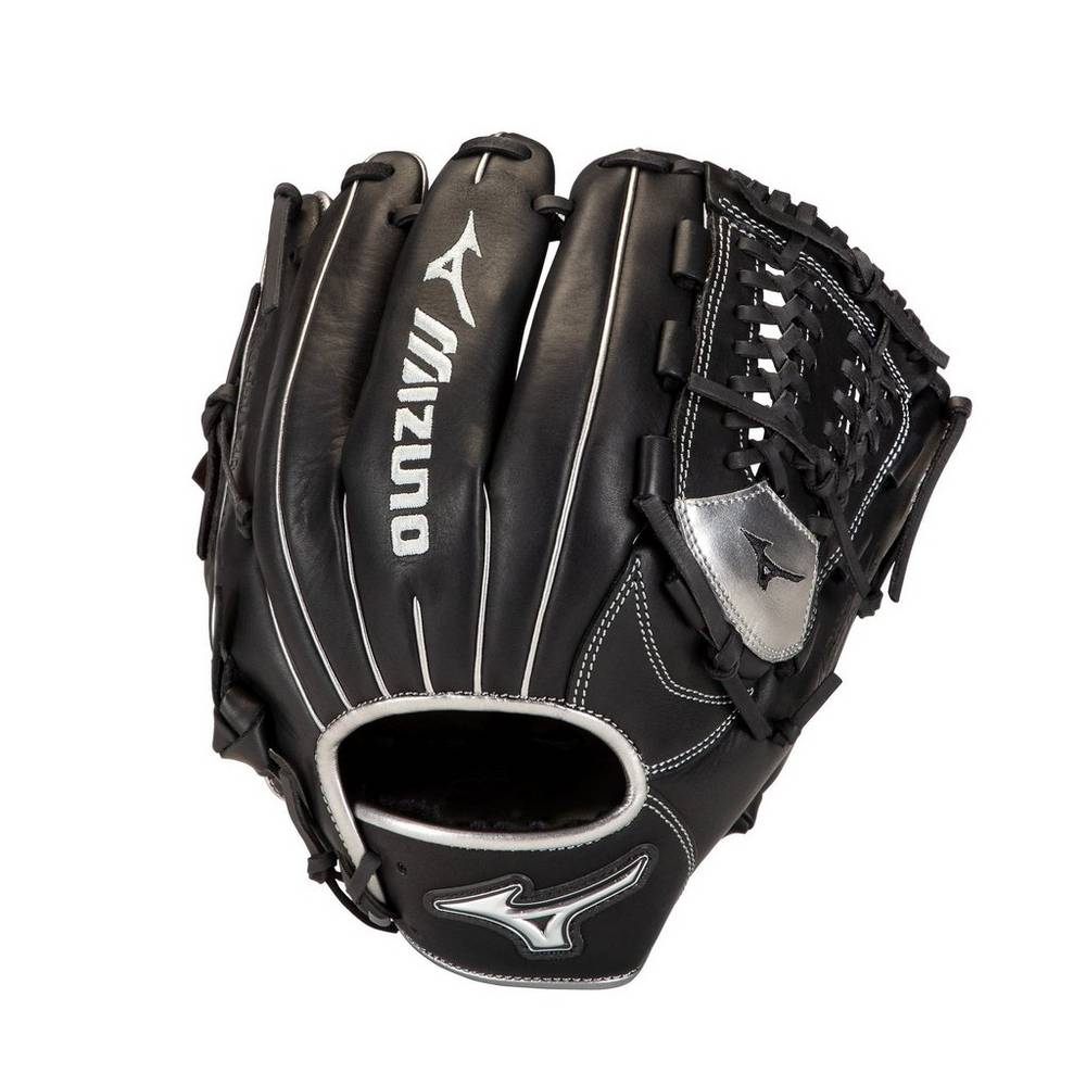 Guantes De Beisbol Mizuno MVP Prime SE Infield 11.75" Hombre Negras/Plateadas Comprar SXKE-29346